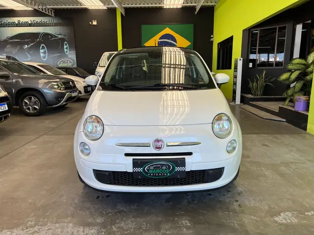 Carro Fiat 500 2014 Cult Dualogic 1.4 Evo (Flex)