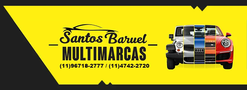 Fachada da loja Santos Baruel Multimarcas - Suzano - SP