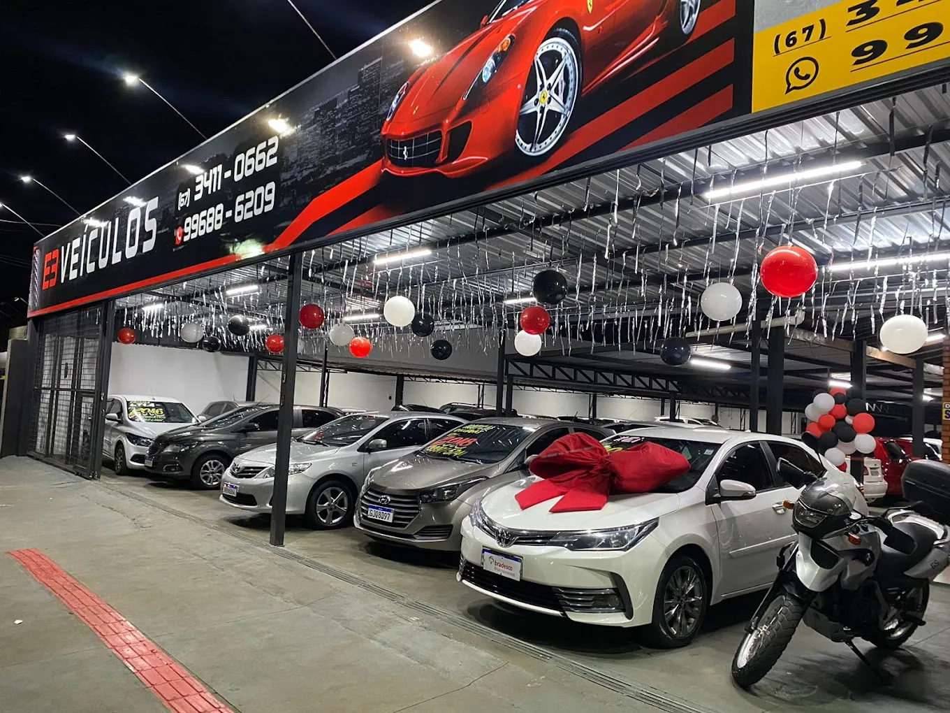 Fachada da loja Veículos à venda em E3 VEICULOS  - Dourados - MS | Mobiauto