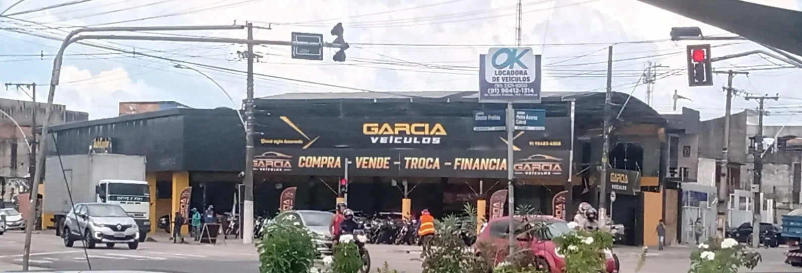 Fachada da loja Veículos à venda em GARCIA VEÍCULOS - Belém - PA | Mobiauto