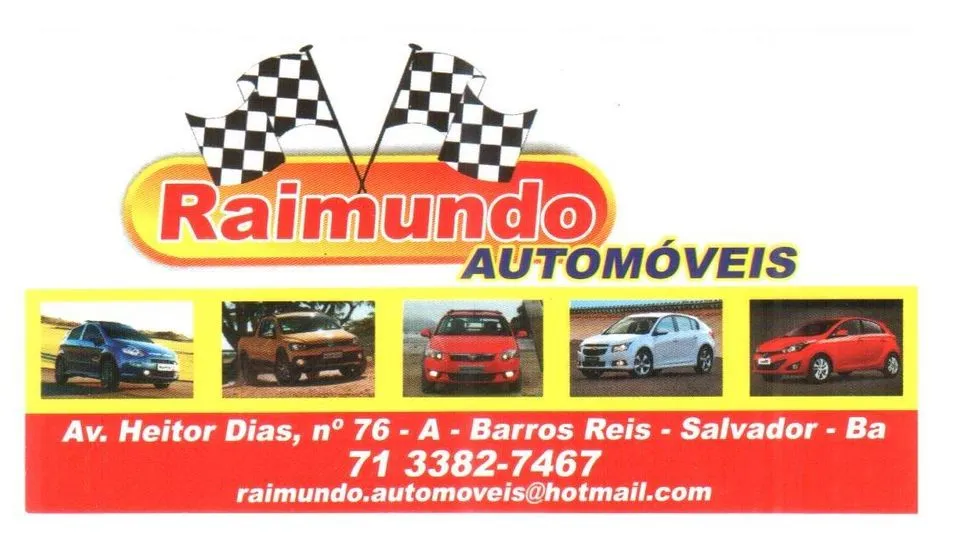 Fachada da loja Raimundo Automóveis - Salvador - BA
