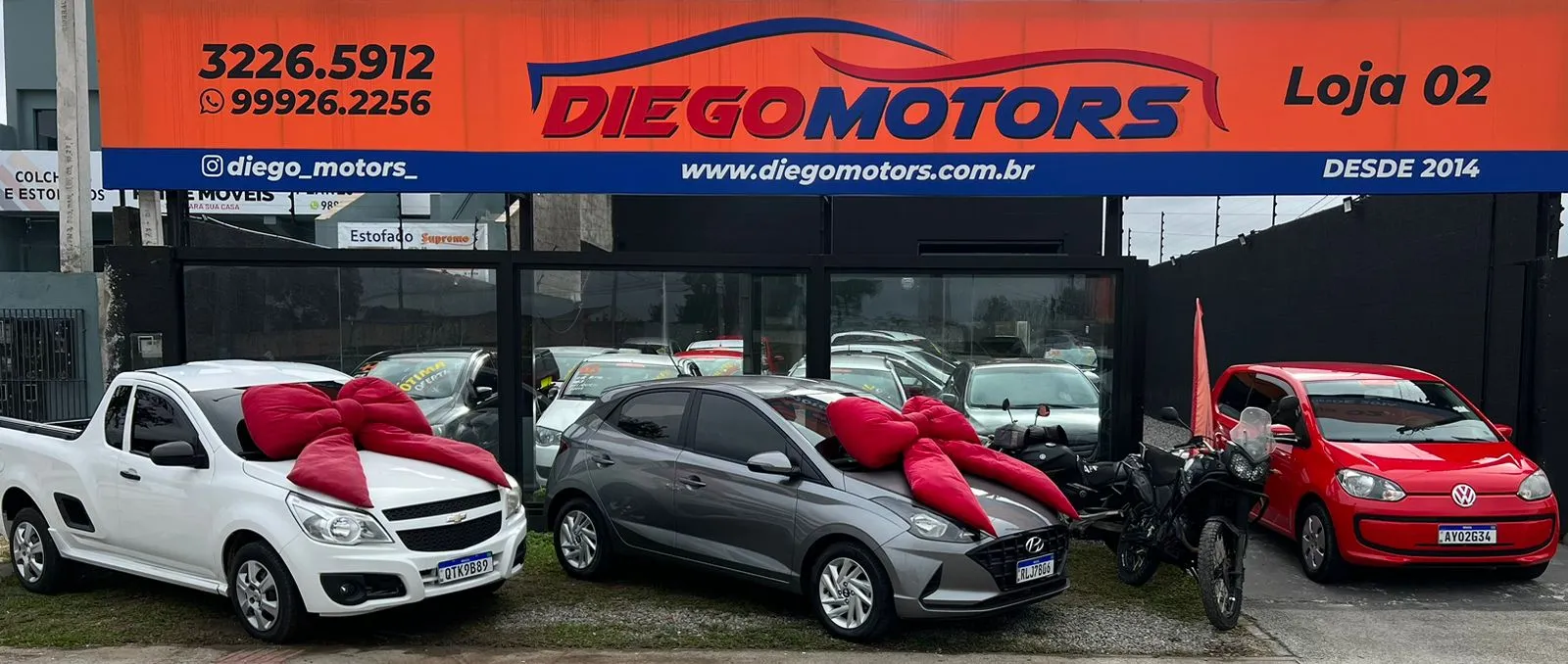 Fachada da loja Veículos à venda em DIEGO MOTORS - Curitiba - PR | Mobiauto