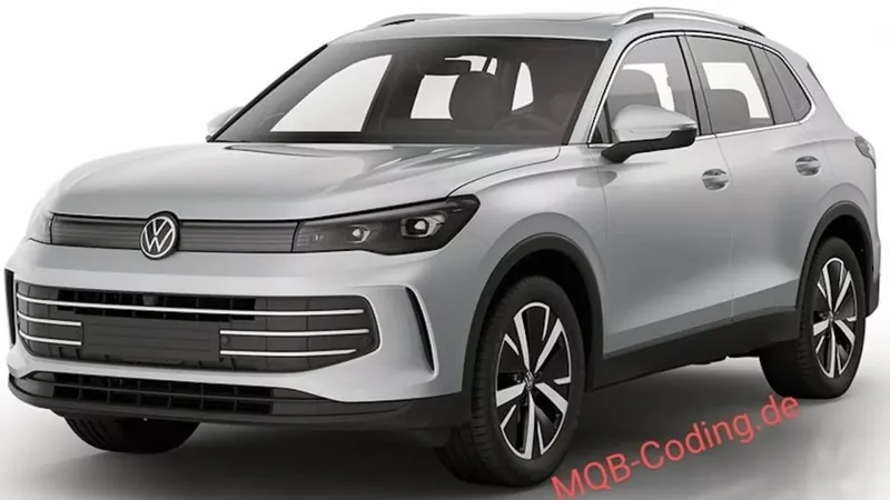 Novo VW Tiguan terá cara de elétrico e traseira à la Nivus