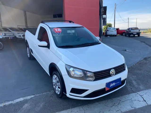 Carro Volkswagen Saveiro 2018 Robust 1.6 MSI CS (Flex)