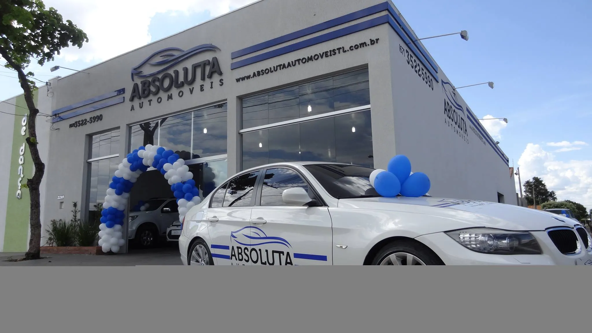 Fachada da loja Veículos à venda em ABSOLUTA AUTOMOVEIS - Três Lagoas - MS | Mobiauto