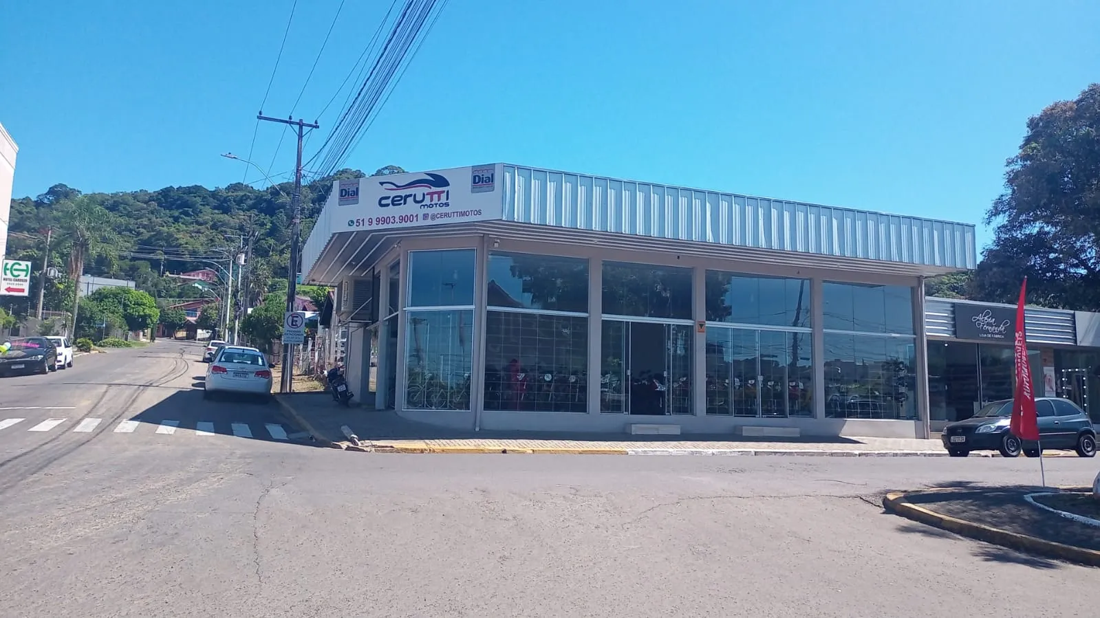 Fachada da loja Veículos à venda em Cerutti Motos - Parobé - RS