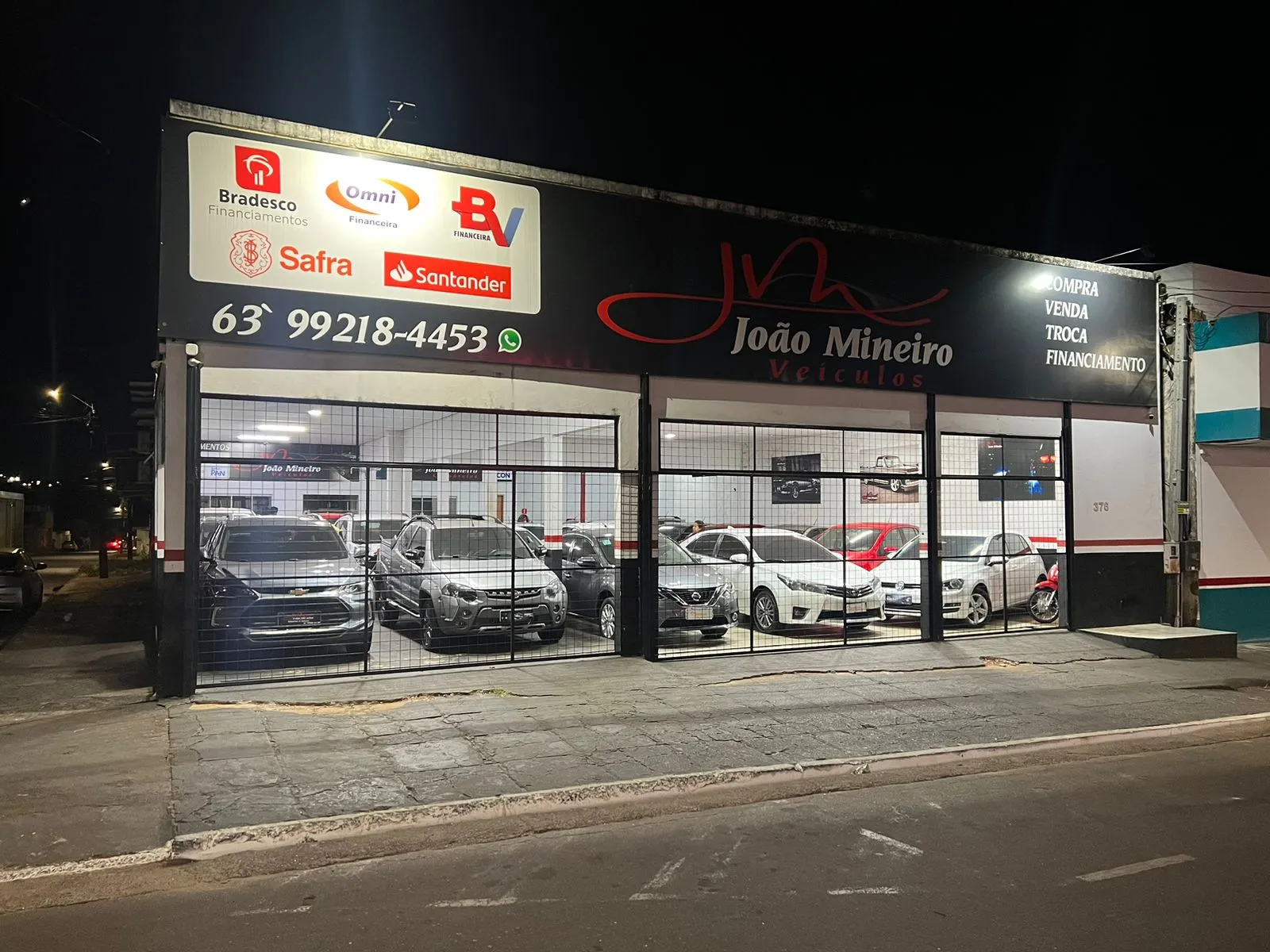 Fachada da loja Veículos à venda em JOAO MINEIRO VEICULOS - Araguaína - TO | Mobiauto