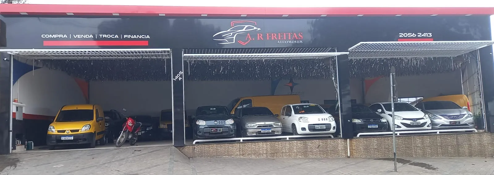 Fachada da loja Veículos à venda em A.R FREITAS AUTOMOVEIS - São Paulo - SP | Mobiauto