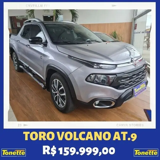 Carro Fiat Toro 2020 2.0 TDI Volcano Auto 4WD