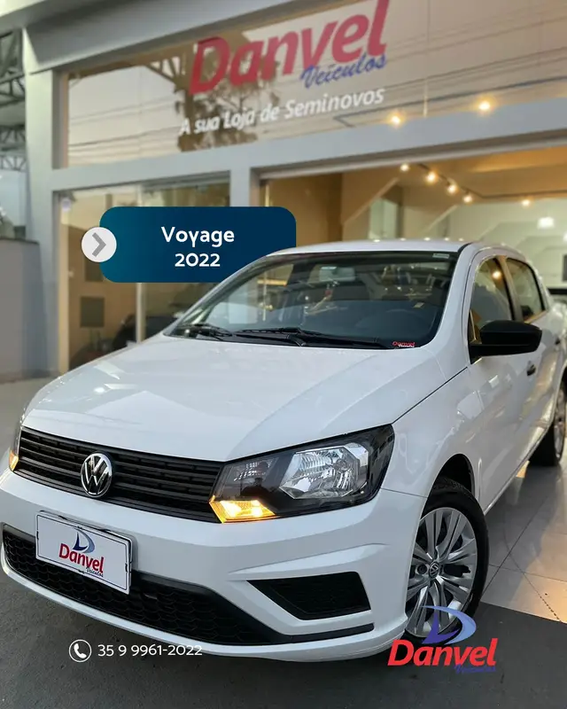 Carro Volkswagen Voyage 2022 1.6