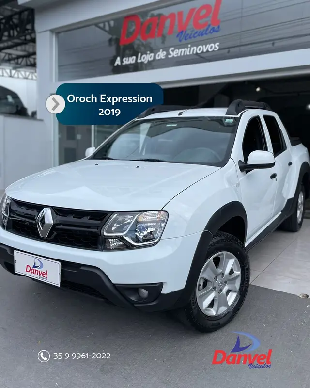 Carro Renault Oroch 2022 Intense 1.6 Flex 16V Mec.