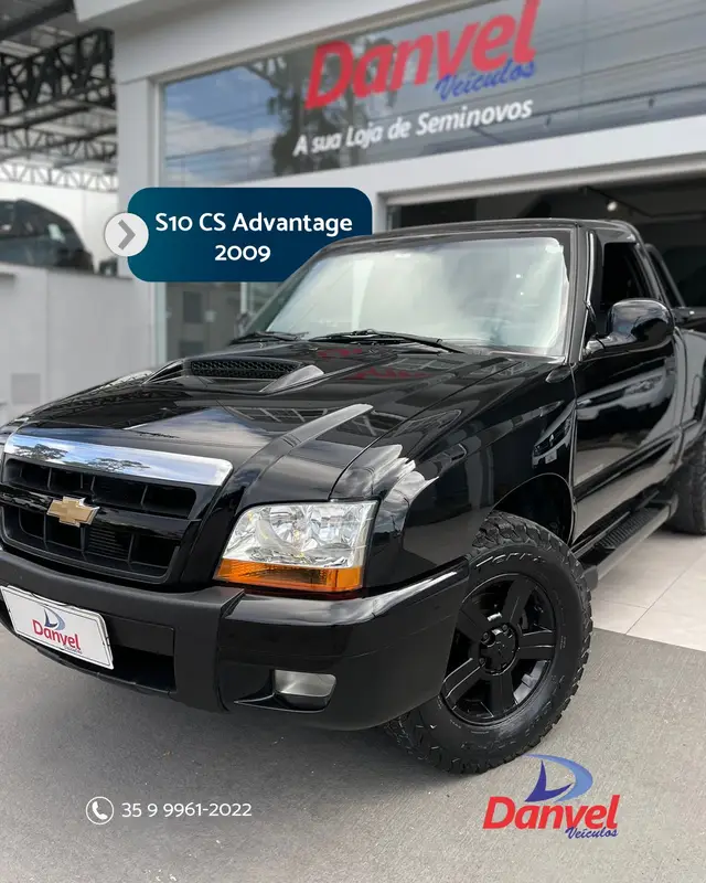 Carro Chevrolet S10 Cabine Dupla 2009 S10 Advantage 4x2 2.4 (Flex) (Cab Dupla)