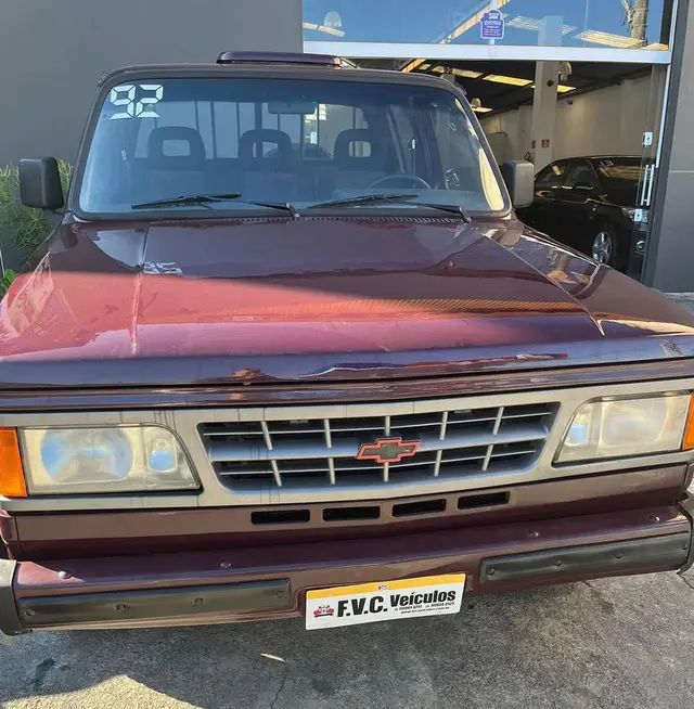 Carro Chevrolet D20 1992 Pick Up Custom Luxe 4.0 (Cab Dupla)