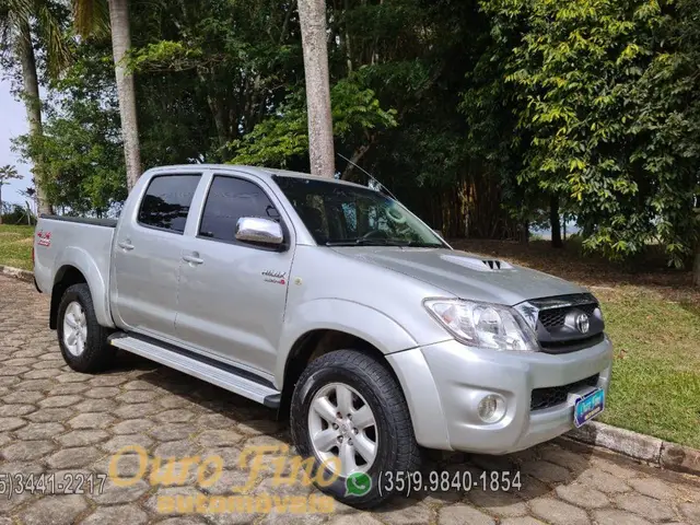 Carro Toyota Hilux Cabine Dupla 2011 Hilux SRV 4X4 3.0 (cab dupla) (aut)