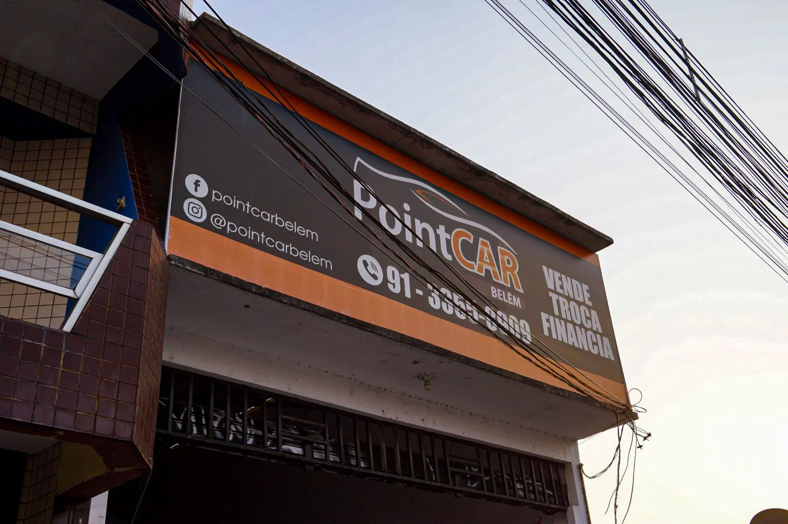 Fachada da loja POINT CAR - Belém - PA