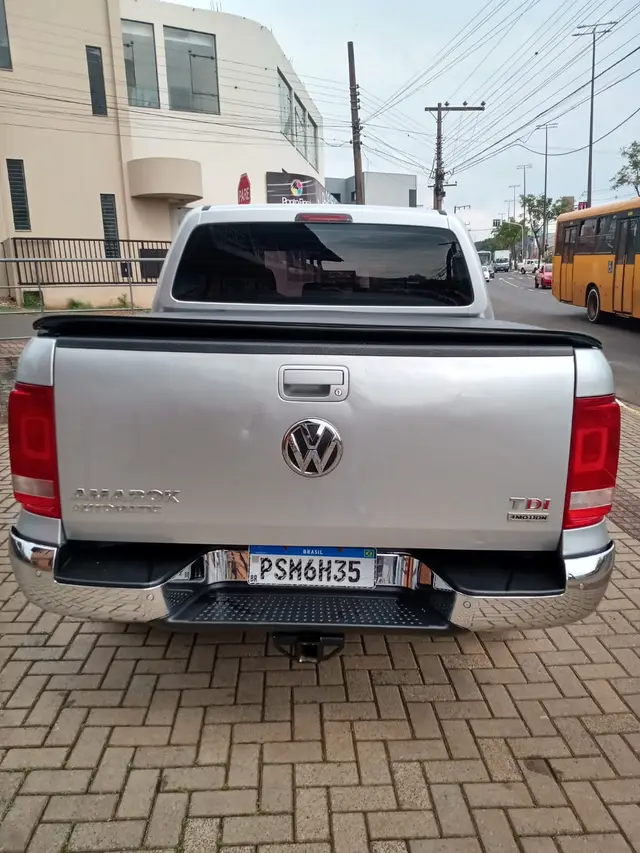Carro Volkswagen Amarok 2016 2.0 CD 4x4 TDi Highline (Aut)