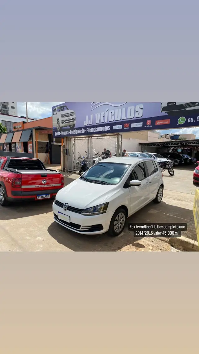 Carro Volkswagen Fox 2015 Trendline 1.6 MSI (Flex)