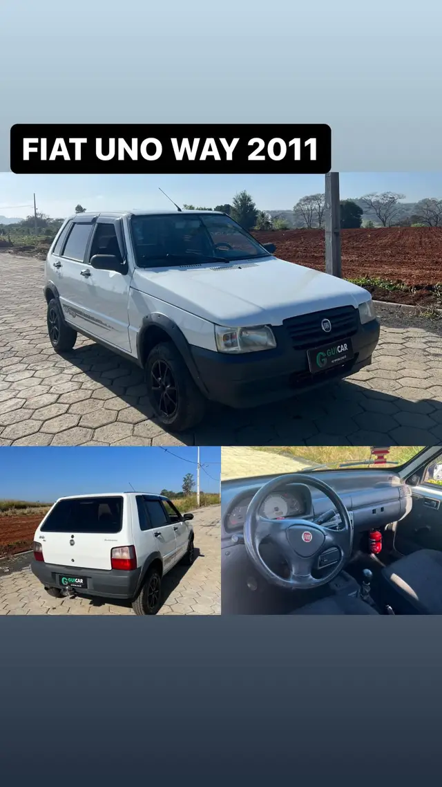 Carro Fiat Uno Mille 2010 Fire Economy Way 1.0 (Flex) 4p