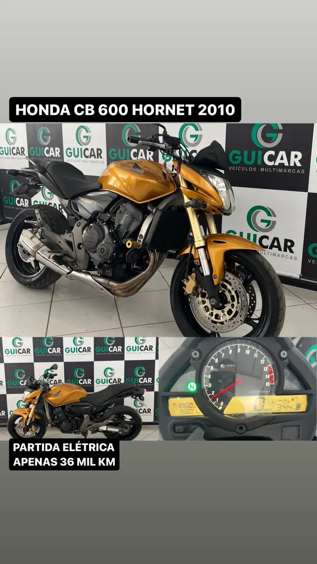 Carro Honda CBR 600 2010 RR