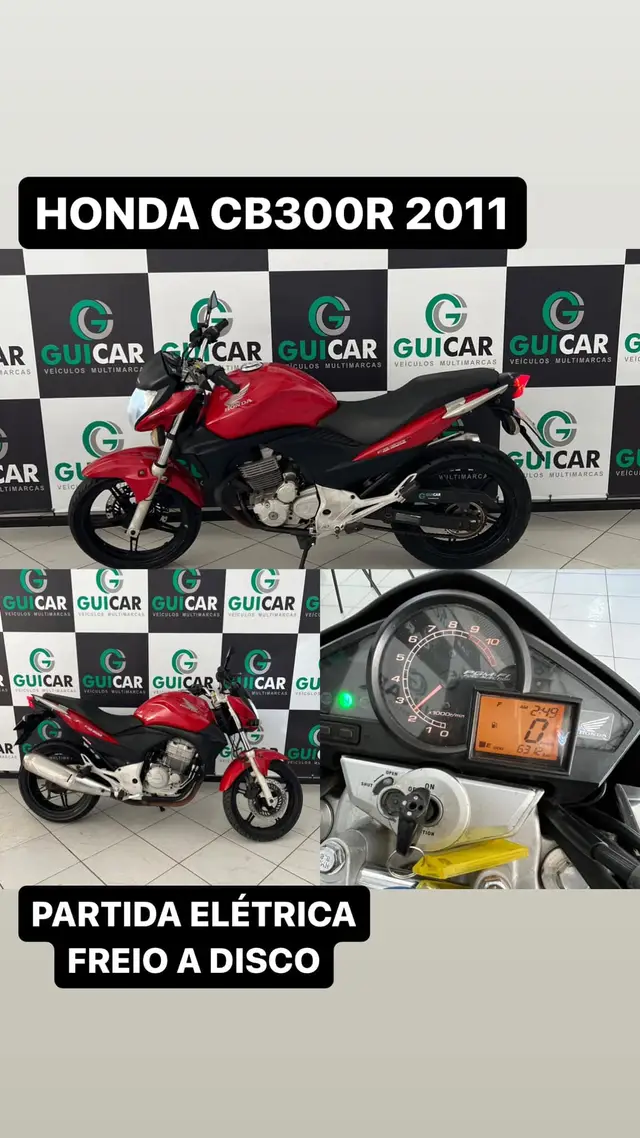 Carro Honda CB 300R 2010 Standard