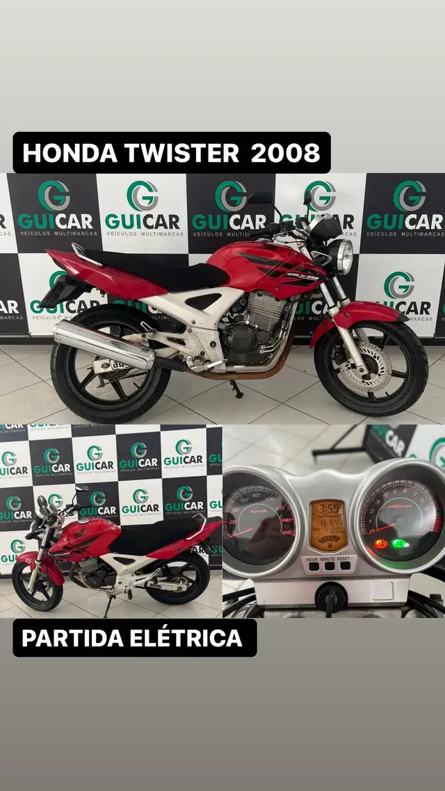 Carro Honda CBX 250 2008 Twister