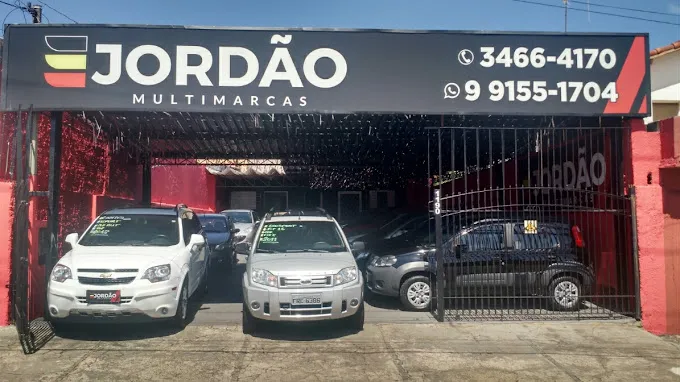 Fachada da loja Jordao Multimarcas - Nova Odessa - SP