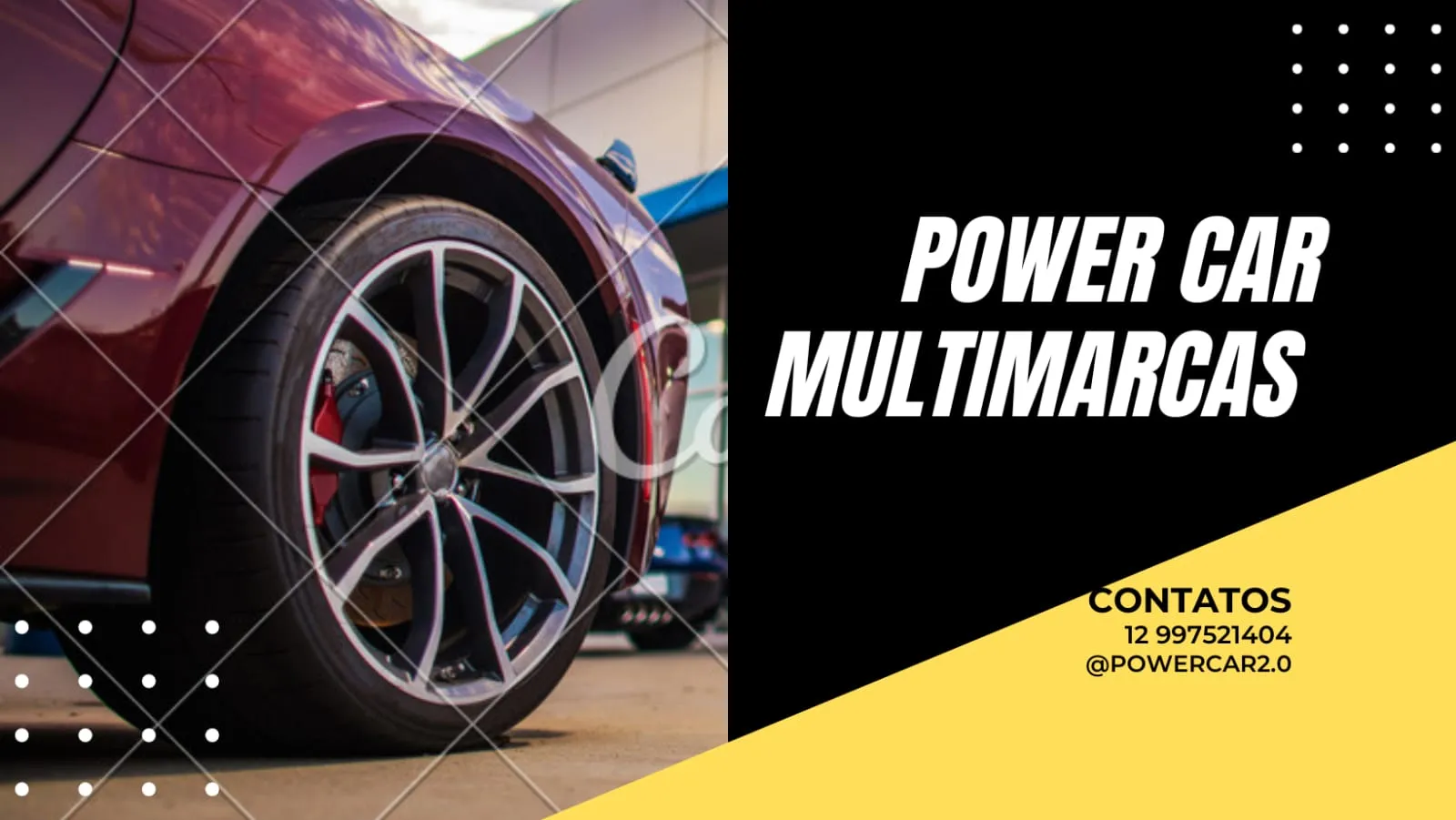 Fachada da loja POWER CAR - São José dos Campos - SP