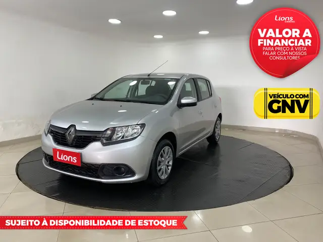 Carro Renault Sandero 2019 Authentique 1.0 12V SCe (Flex)