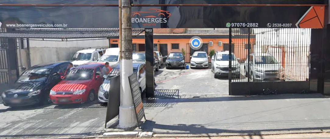 Fachada da loja Veículos à venda em BOANERGES VEÍCULOS - São Paulo - SP | Mobiauto