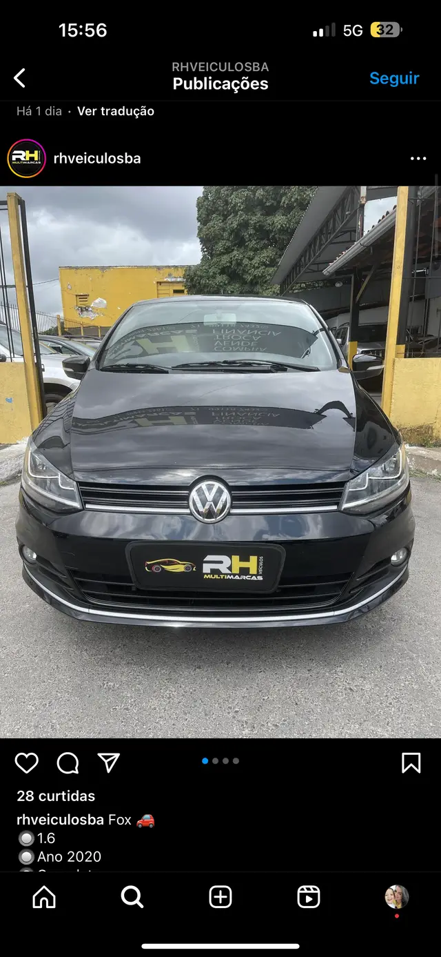 Carro Volkswagen Fox 2020 1.6 MSI Connect (Flex)