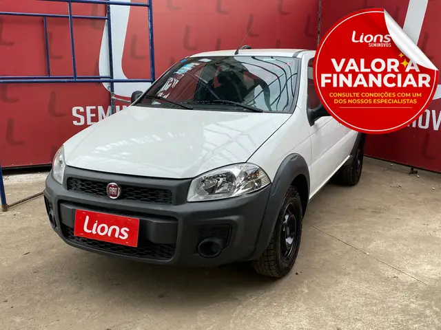 Carro Fiat Strada 2020 Hard Working 1.4 (Flex) (Cabine Dupla)