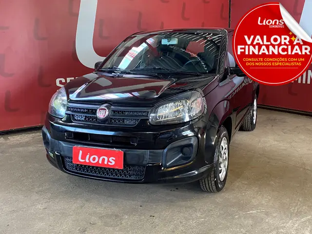 Carro Fiat Uno 2020 Attractive 1.0 8V (Flex) 4p