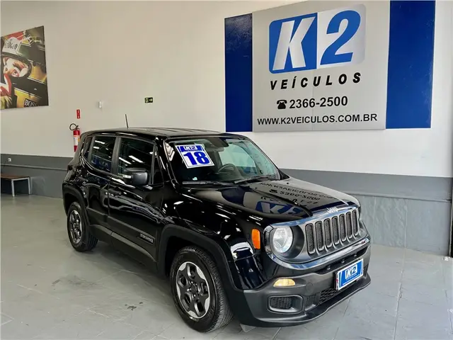 Carro Jeep Renegade 2018 Sport 1.8 4x2 (Aut) (Flex)