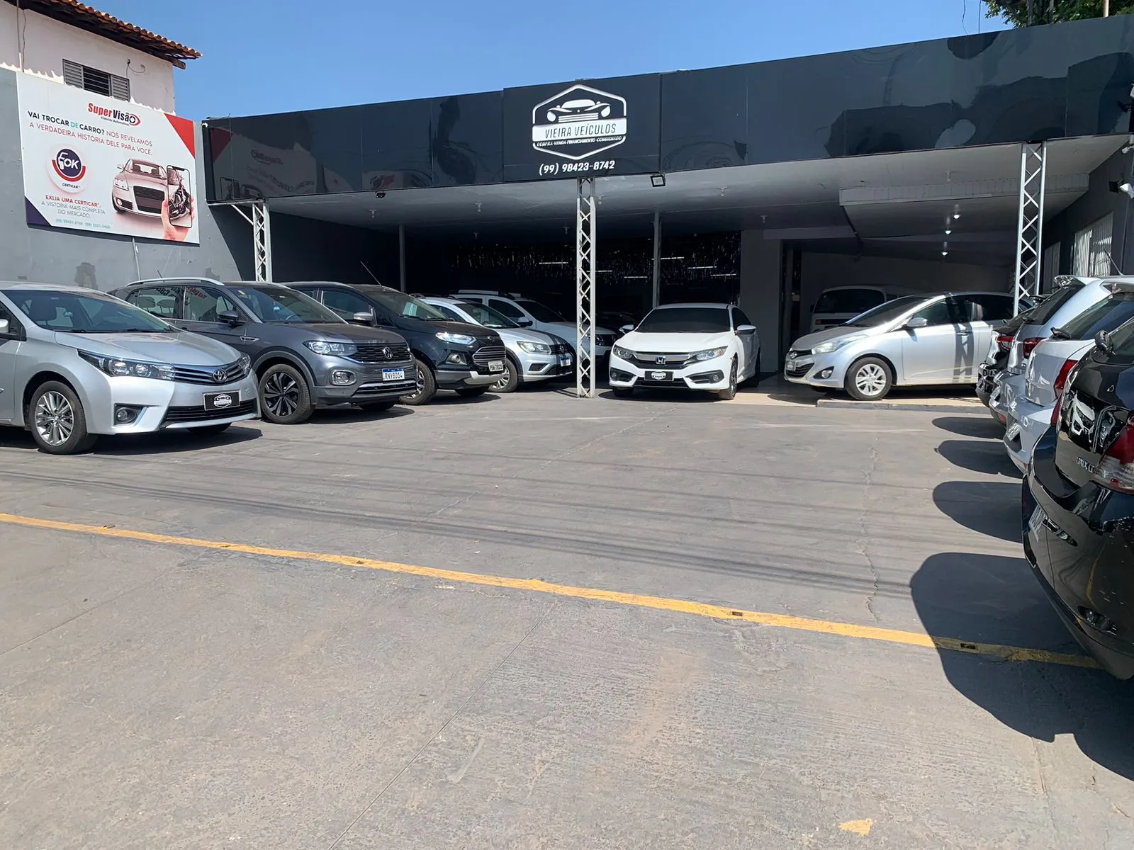 Fachada da loja Veículos à venda em VIEIRA VEICULOS LTDA - Imperatriz - MA | Mobiauto
