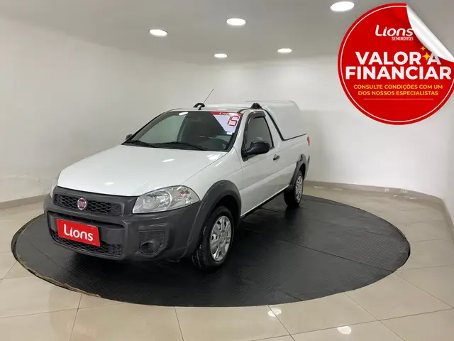 Carro Fiat Strada 2019 Hard Working 1.4 (Flex) (Cabine Simples)