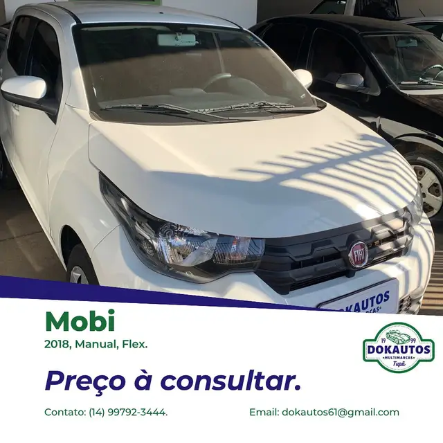 Carro Fiat Mobi 2018 Like 1.0