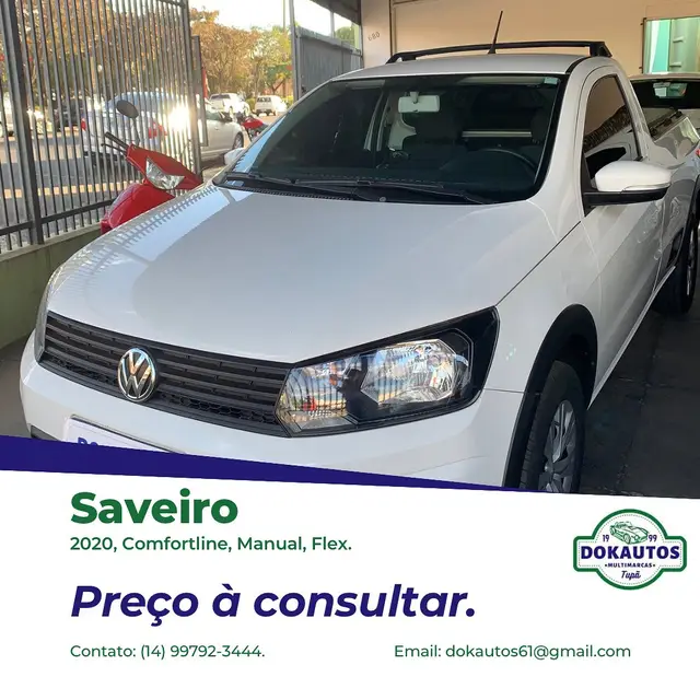 Carro Volkswagen Saveiro 2017 Robust 1.6 MSI CS (Flex)