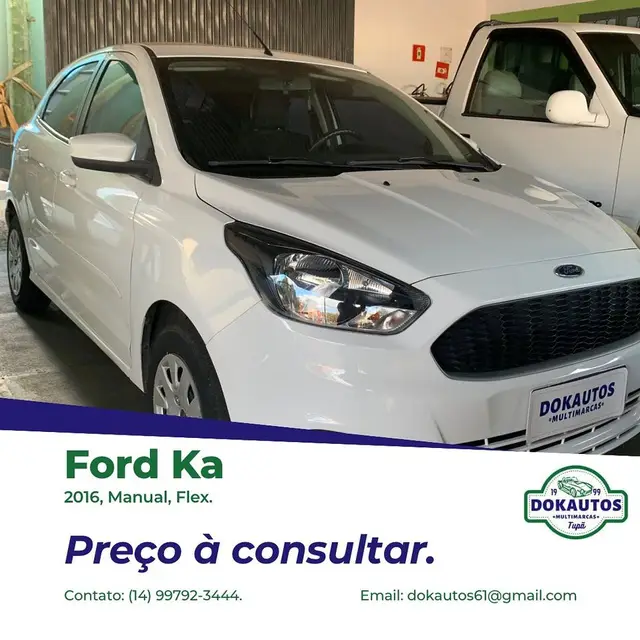 Carro Ford Ka 2016 1.0 SE (Flex)
