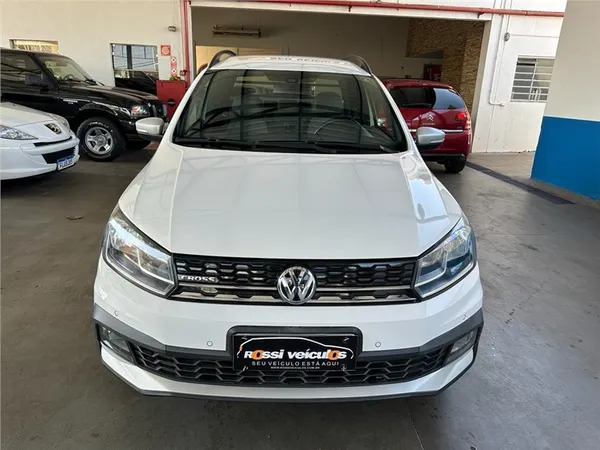 Comprar Picape Volkswagen Saveiro 1.6 16v G6 Cross Cabine Estendida Flex  Branco 2017 em Ribeirão Preto-SP