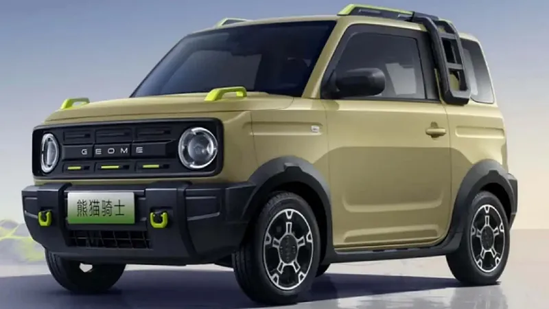 Novo Geely Panda é micro SUV sem medo do sufoco que faz 90,1 km/l