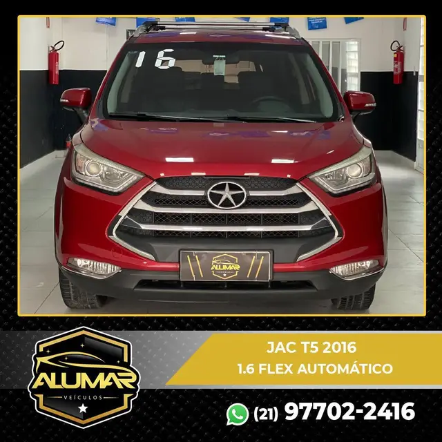 Carro JAC T5 2017 JET 1.5 16V (flex) (aut)