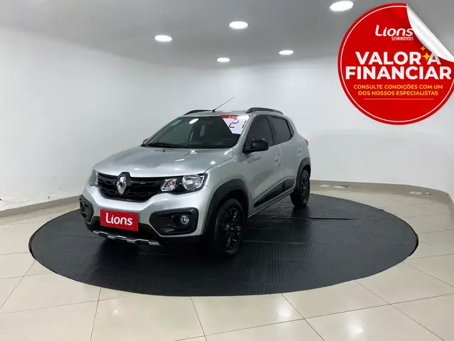 Carro Renault Kwid 2021 Outsider 1.0 12v SCe (Flex)