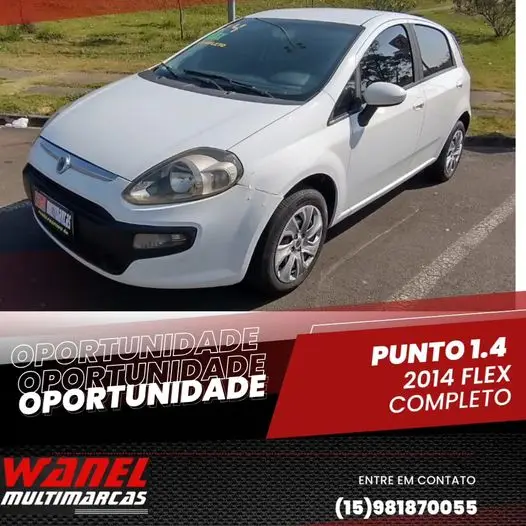 Carro Fiat Punto 2014 Attractive 1.4 (Flex)
