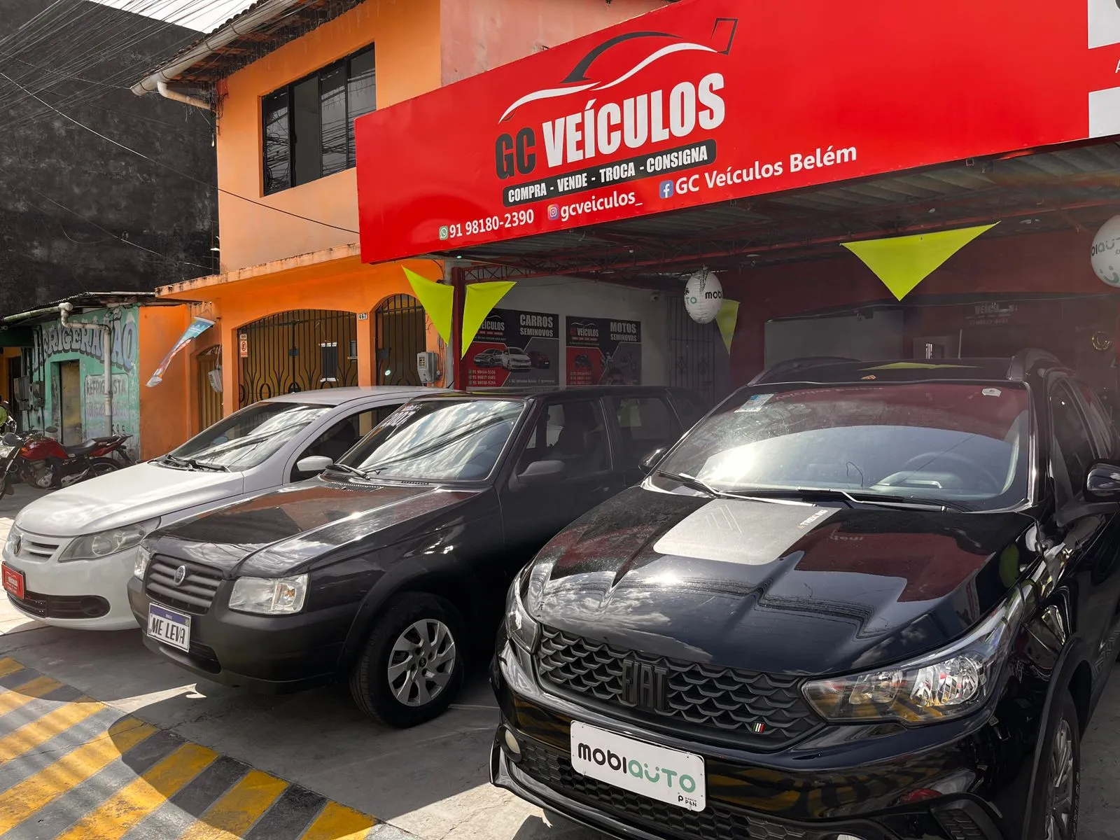 Fachada da loja Veículos à venda em GC VEICULOS - Belém - PA | Mobiauto