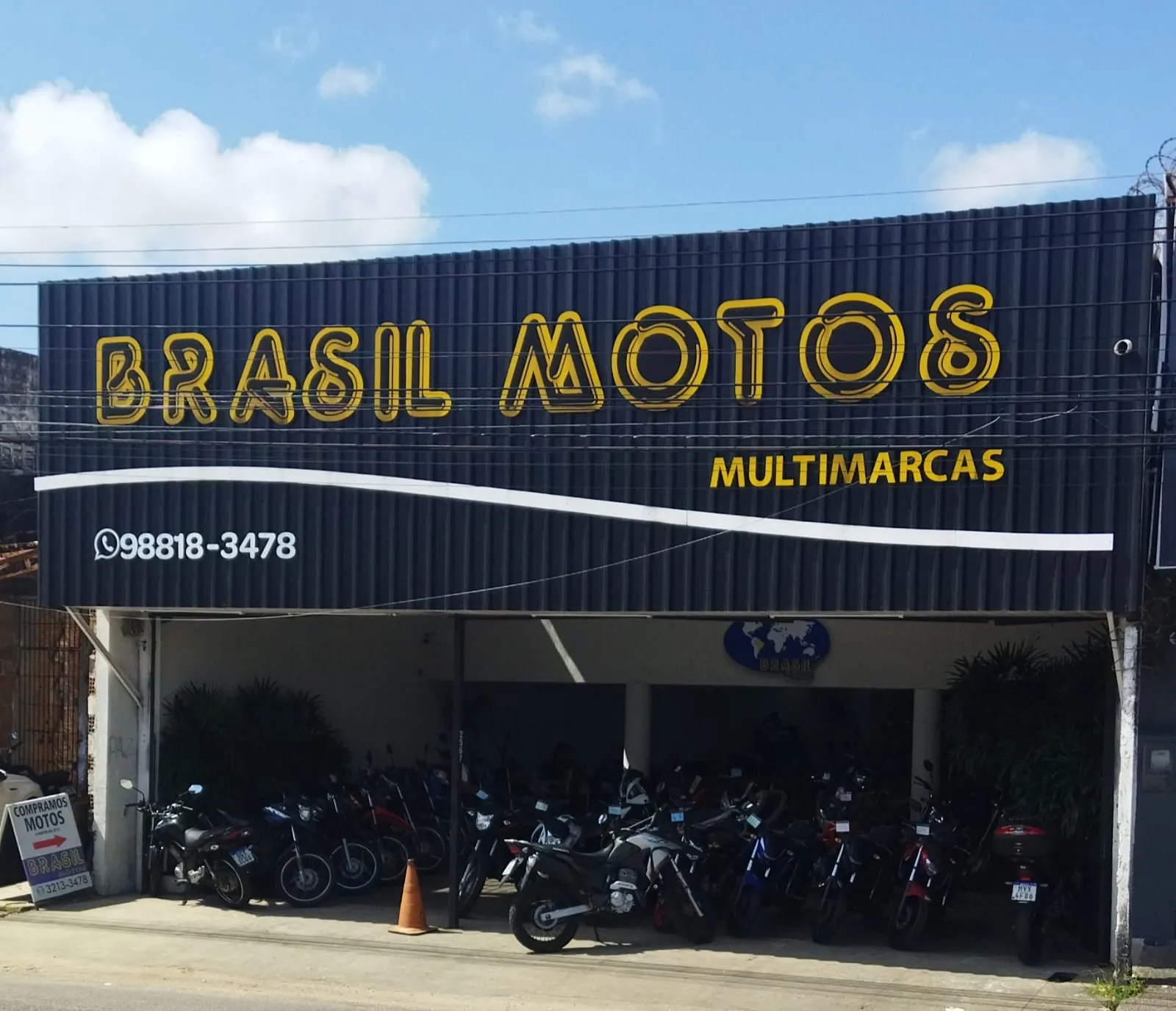 Fachada da loja BRASIL MOTOS RN - Natal - RN