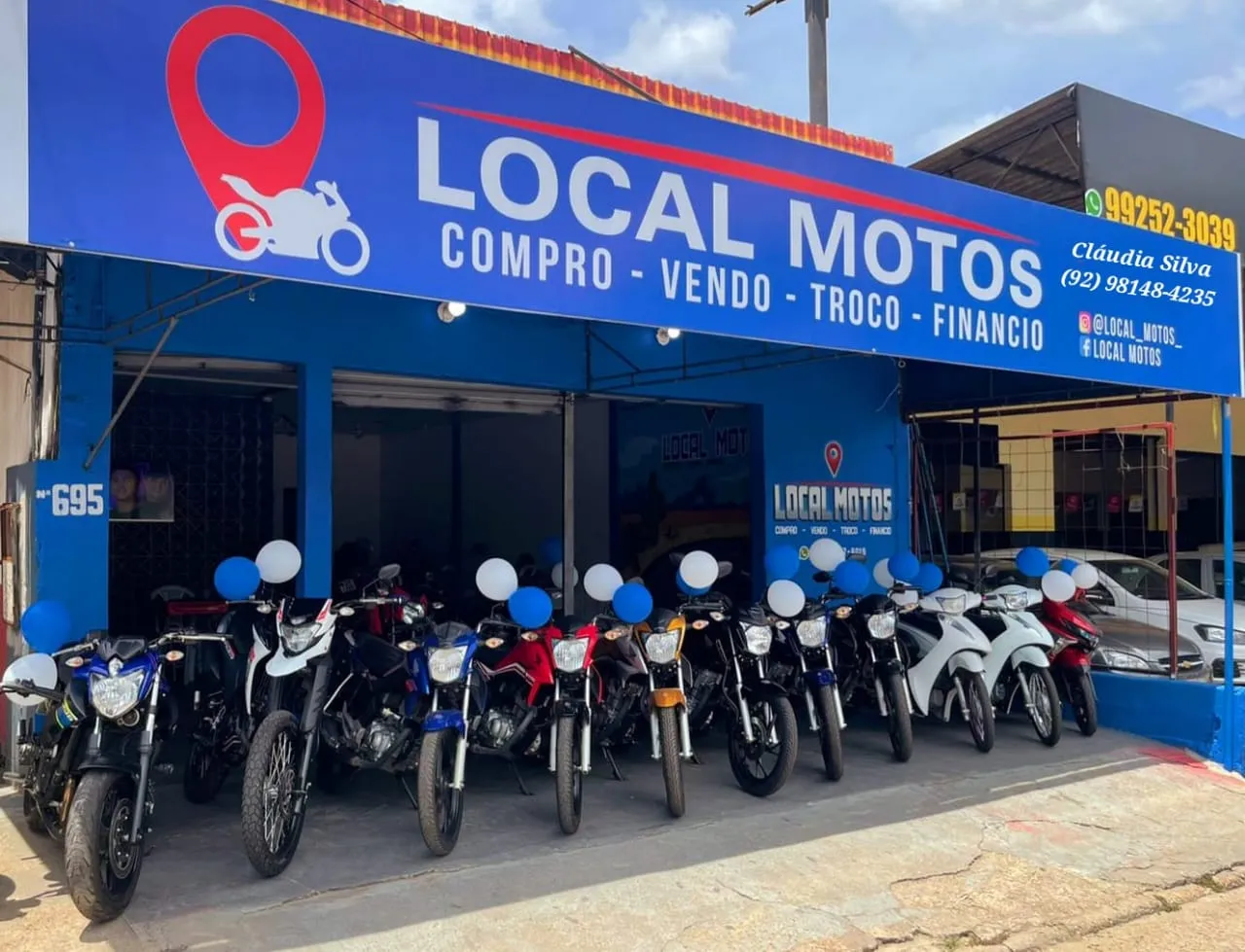 Fachada da loja LOCAL MOTOS - Manaus - AM