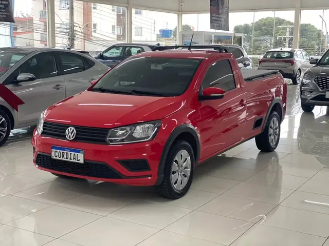 Carro Volkswagen Saveiro 2017 Trendline 1.6 MSI CS (Flex)