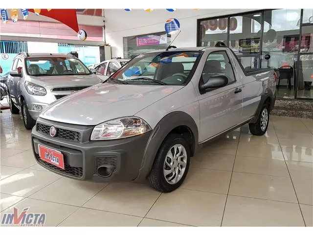 Carro Fiat Strada 2019 Hard Working 1.4 (Flex) (Cabine Simples)
