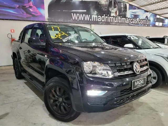 Carro Volkswagen Amarok 2017 2.0 CD 4x4 TDi Trendline (Aut)