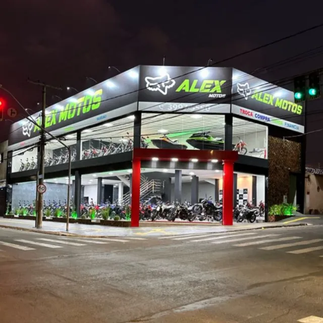 Fachada da loja Alex Motos - Goiânia - GO